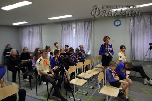 Осенняя сказка, встреча с ветеранами